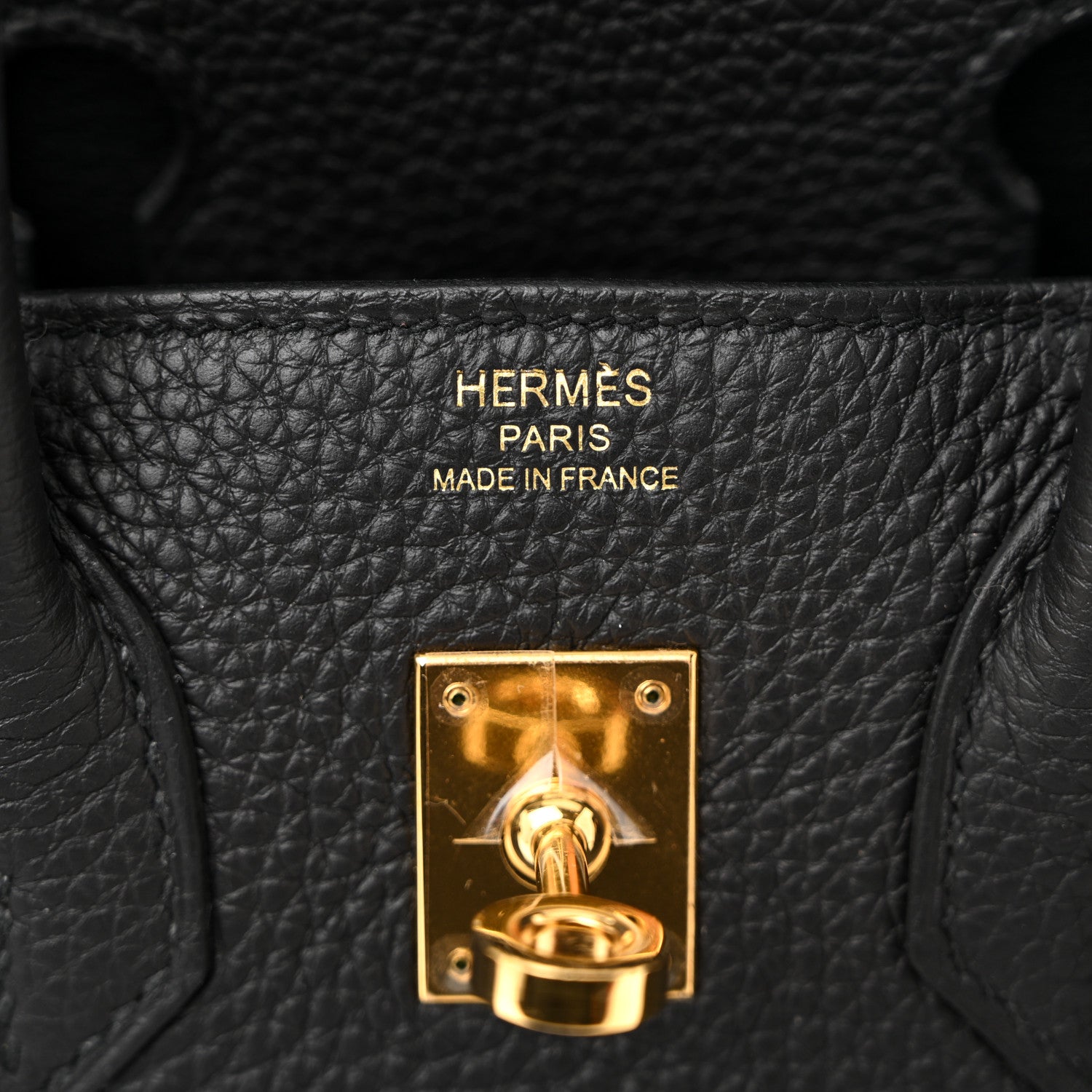 Hermes Togo Birkin 25 Black 6 of 13