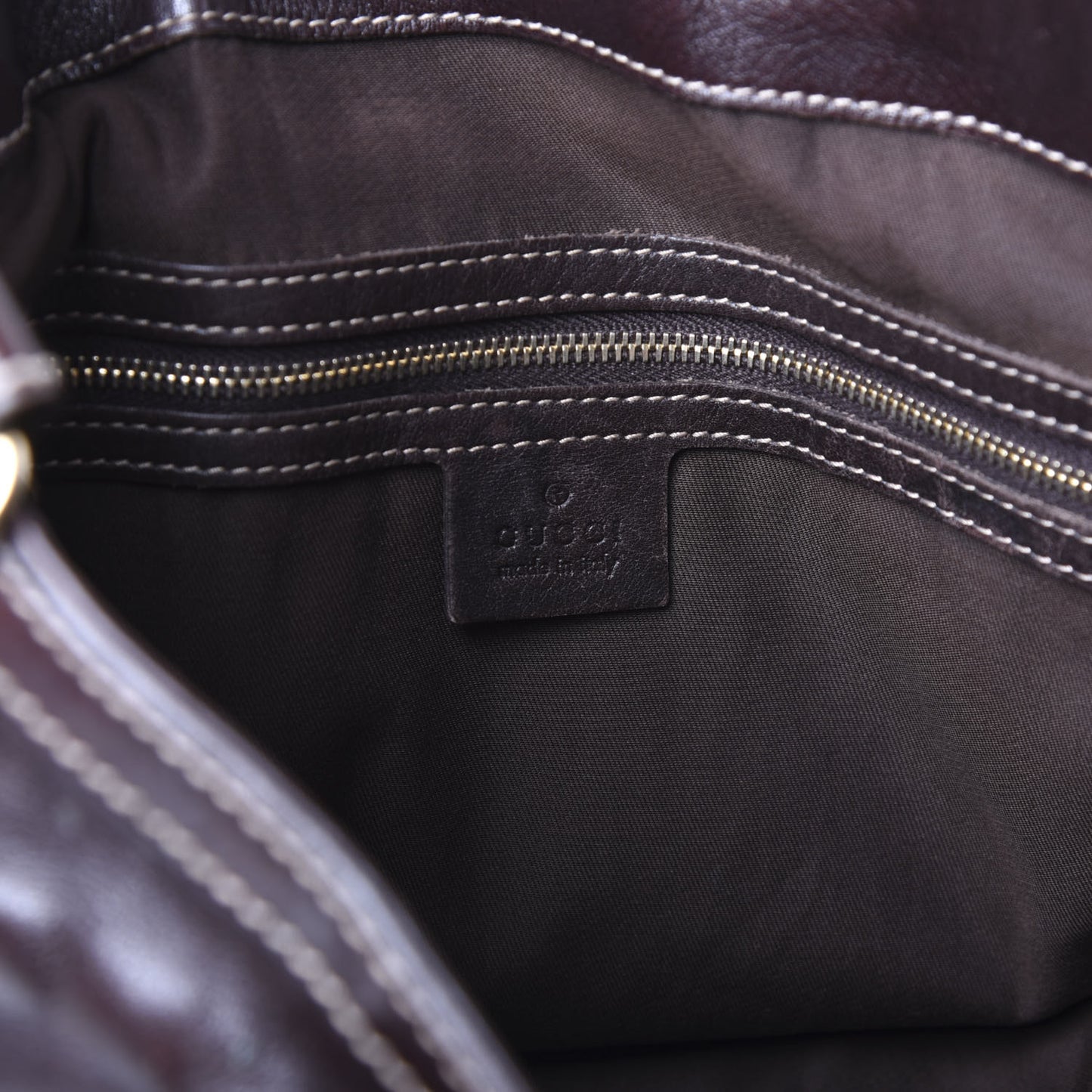 Calfskin Medium Britt Tote Dark Brown