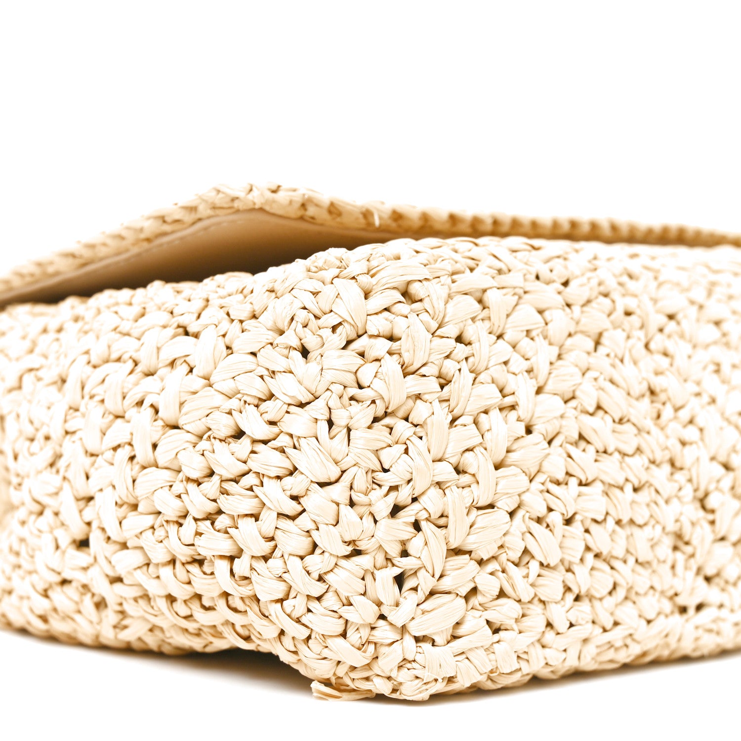 Saint Laurent Raffia Monogram Medium Jamie Natural Avorio 9 of 11
