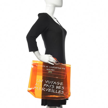 Hermes Vinyl Souvenir De L'Exposition Kelly Orange 2 of 8