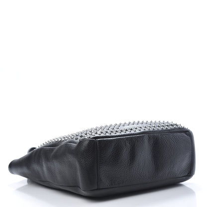 Burberry Brit Studded Calfskin Shopper Medium Black 4 of 11