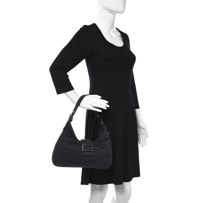 Fendi Jersey Baguette Grey 2 of 10