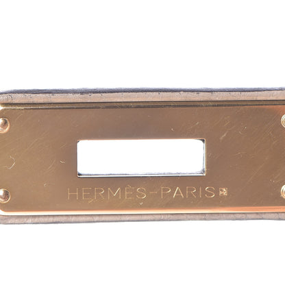 Hermes Taurillon Clemence Kelly Retourne 28 Gris Tourterelle 24 of 37
