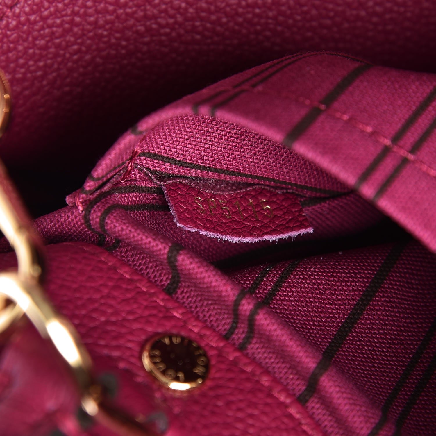 Louis Vuitton Empreinte Montaigne BB Grape 7 of 8
