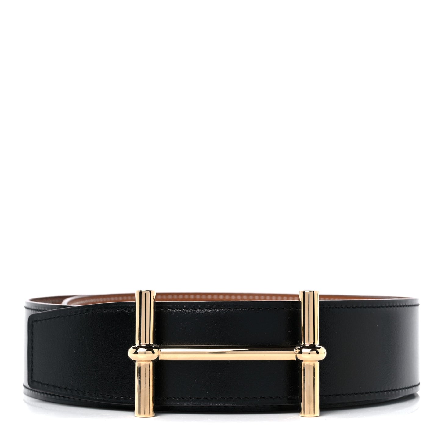 Box Togo 32mm H d'Ancre Belt 85 34 Black Gold