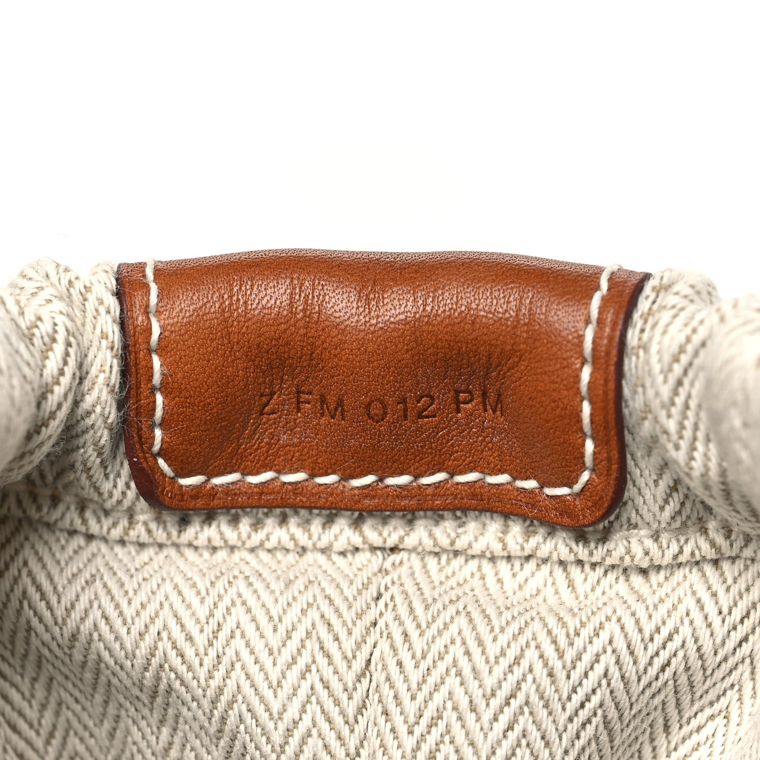 Hermes Canvas Barenia Fourbi 25 MM Bag Insert Natural Fauve 7 of 11