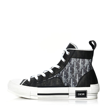 Christian Dior Canvas Oblique Mens B23 High Top Sneakers 43 White 1 of 9
