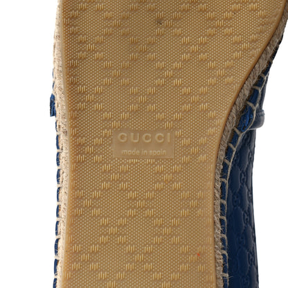 Gucci Microguccissima Signature Espadrilles 37.5 Caspian 6 of 8