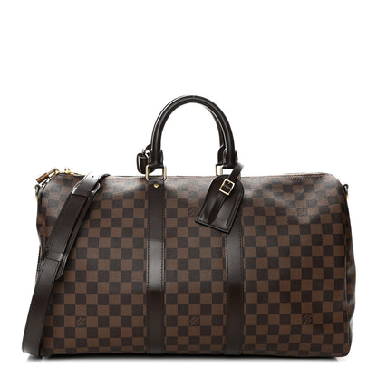 Louis Vuitton Damier Ebene Keepall Bandouliere 45 1 of 9