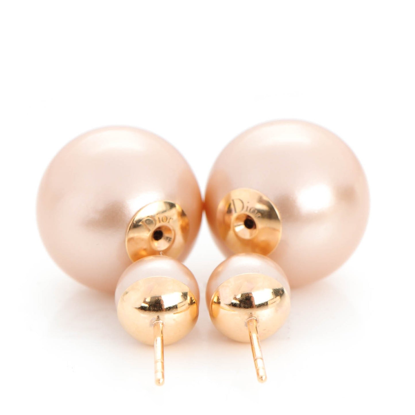 Pearl Mise En Dior Tribal Earrings Pink