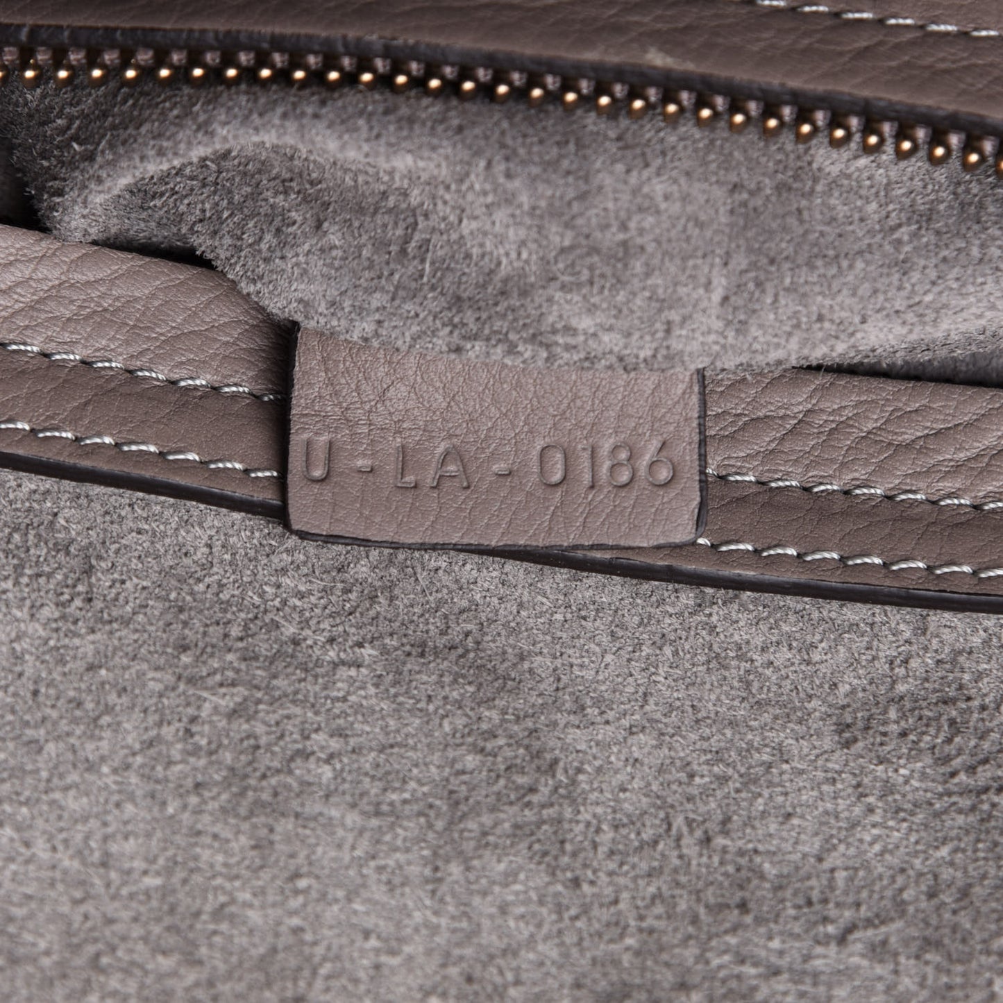 Supple Calfskin Medium Phantom Luggage Grey