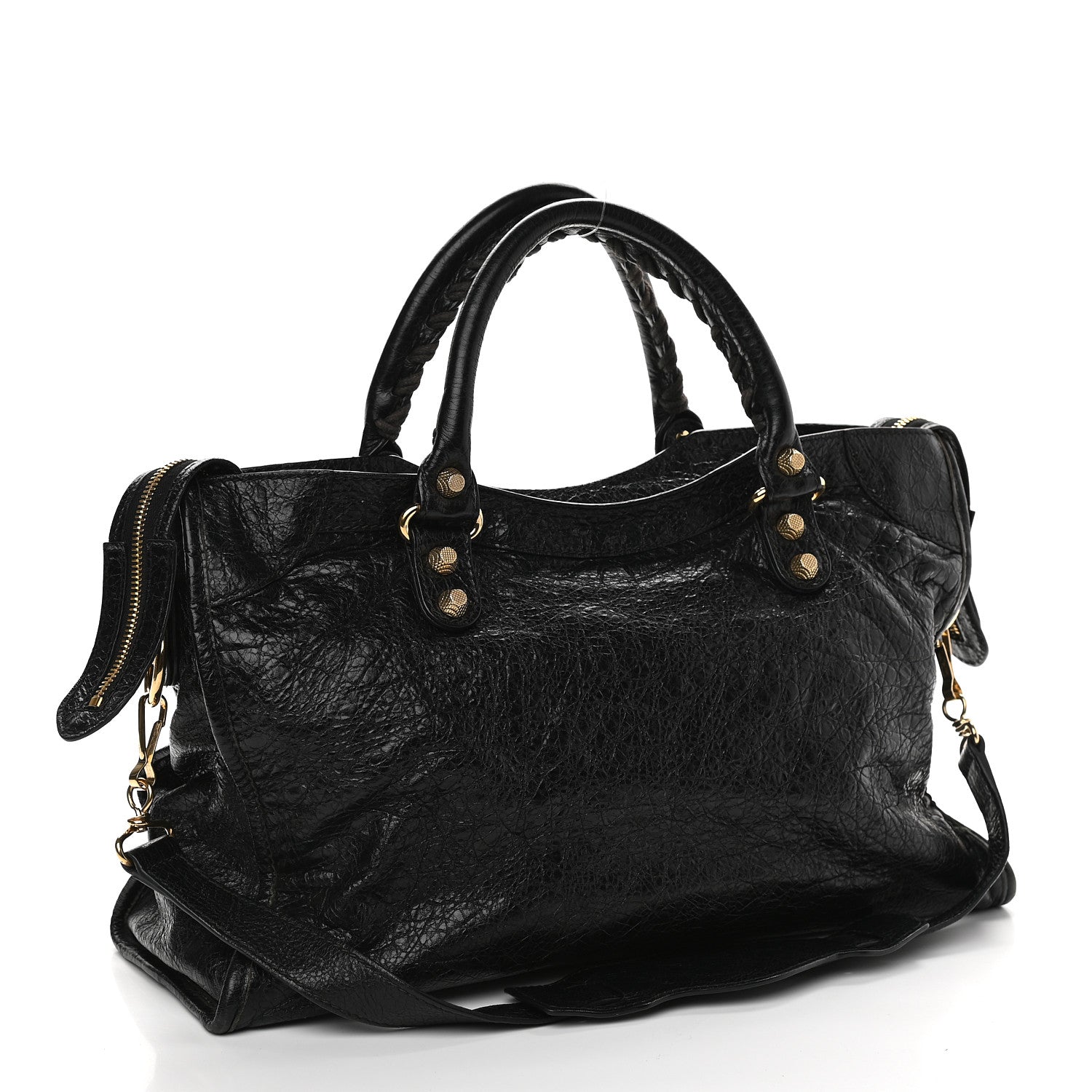 Balenciaga Agneau Giant 12 Gold Hardware City Black 3 of 9