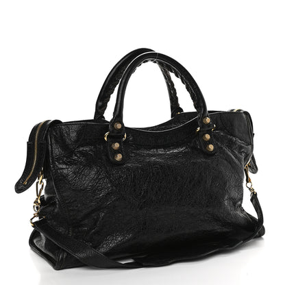 Balenciaga Agneau Giant 12 Gold Hardware City Black 3 of 9