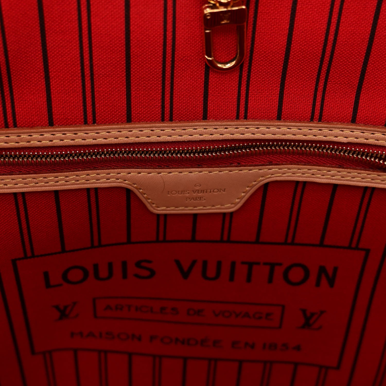 Louis Vuitton Monogram Neo Neverfull MM Cherry 7 of 10