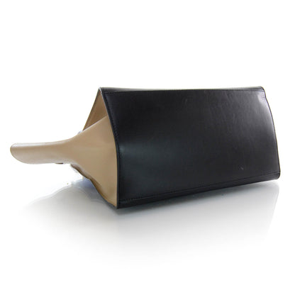 Celine Calfskin and Suede Small Trapeze Tri-Color 4 of 8