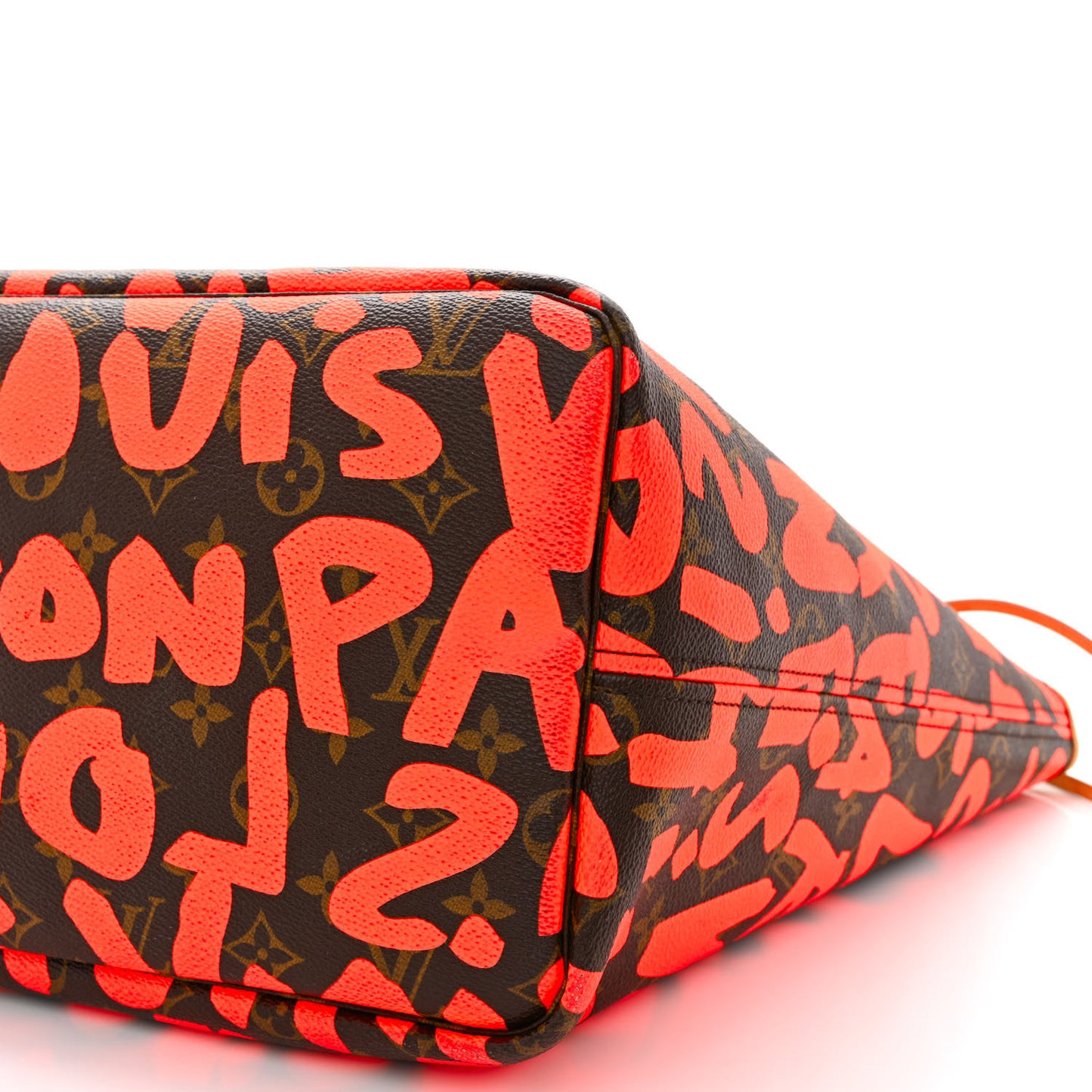 Monogram Graffiti Neverfull GM Orange
