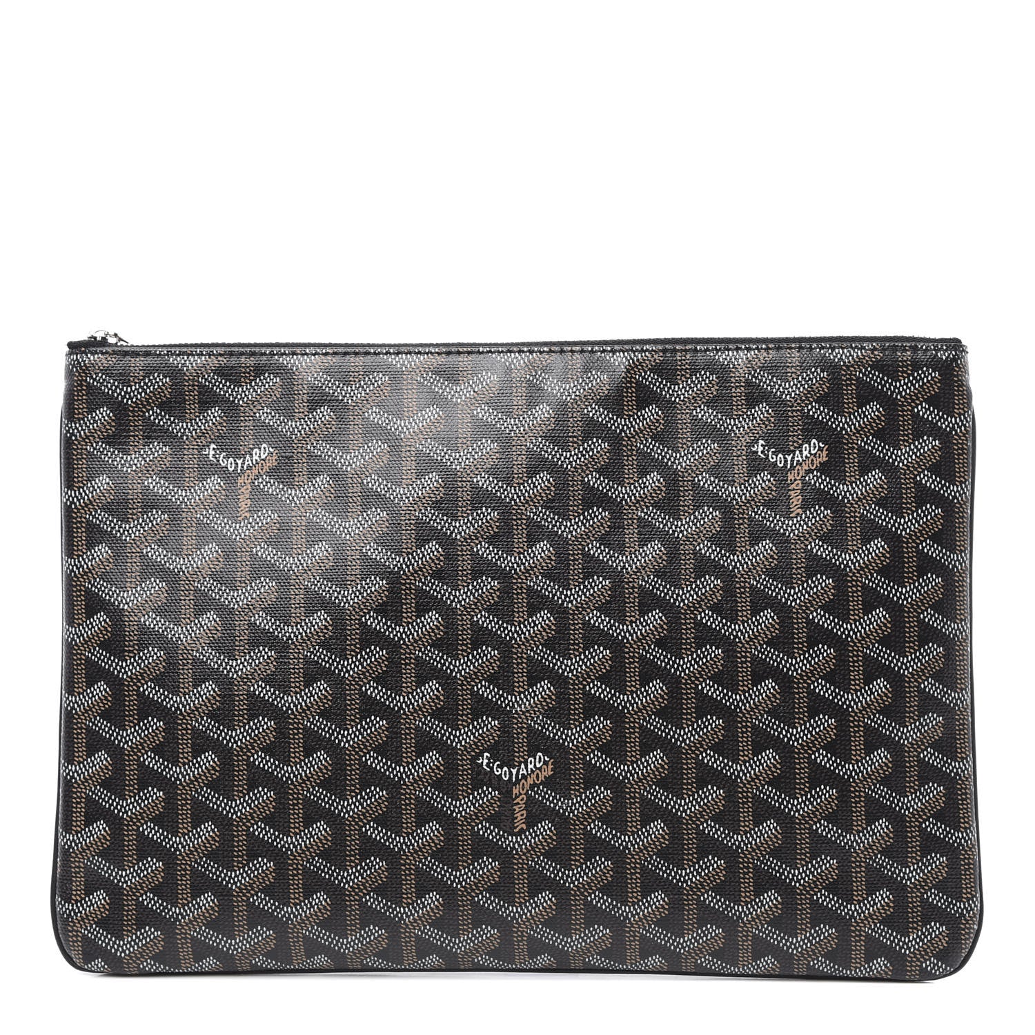 Goyard Goyardine Senat Pochette MM Black 1 of 10