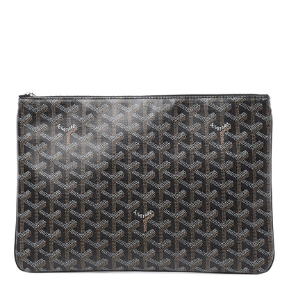 Goyard Goyardine Senat Pochette MM Black 1 of 10