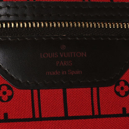 Louis Vuitton Damier Ebene Neverfull MM 6 of 9