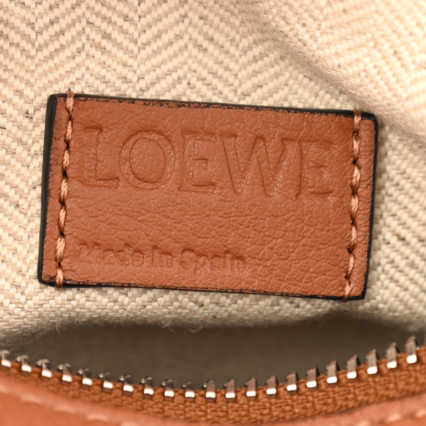 Calfskin Small Puzzle Bumbag Tan