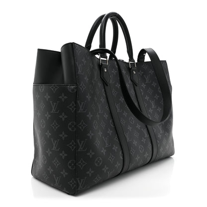 Louis Vuitton Monogram Eclipse Sac Plat 24H 3 of 9