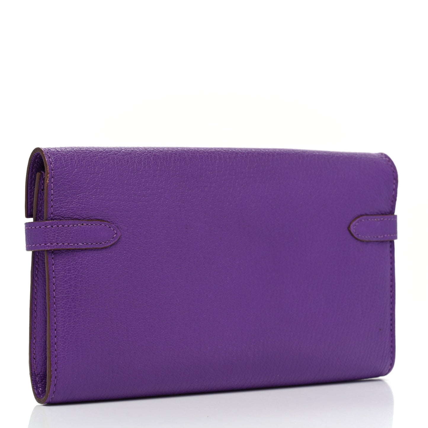 Chevre Mysore Kelly Longue Wallet Violet