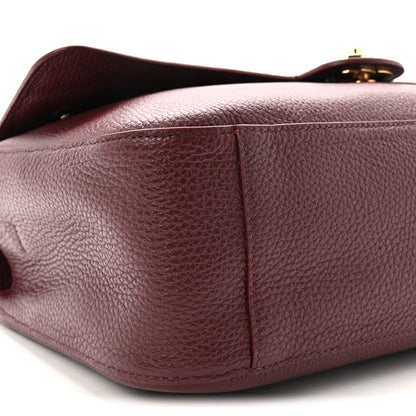 Chanel Grained Calfskin Small Souplissimo Maxi Flap Burgundy 9 of 11