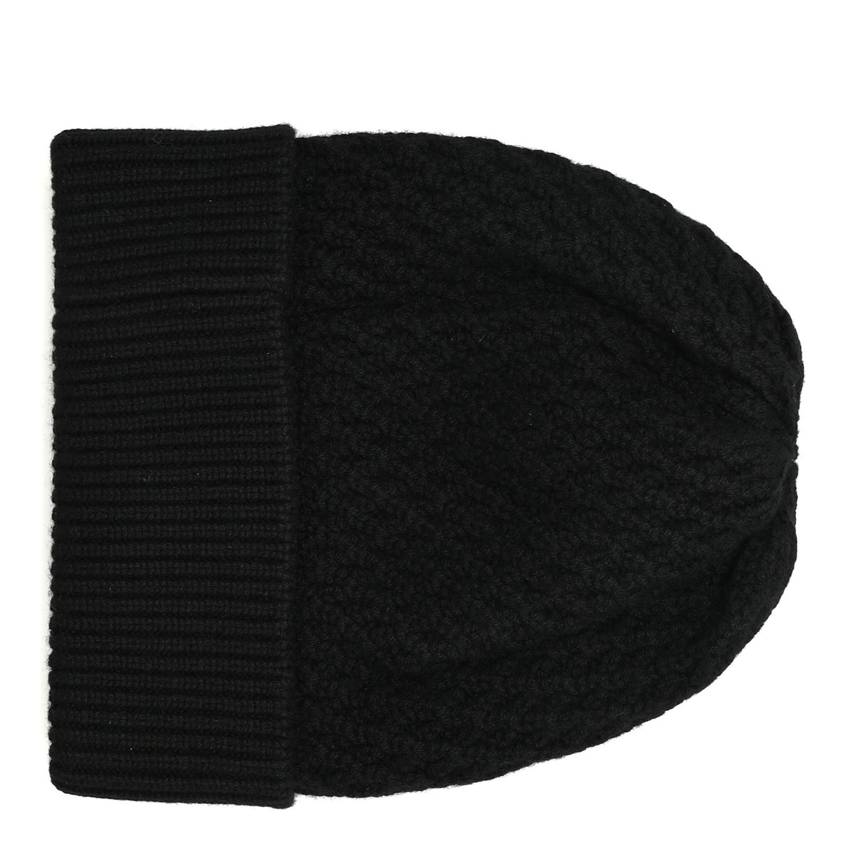 Cashmere CC Logo Beanie Hat Black