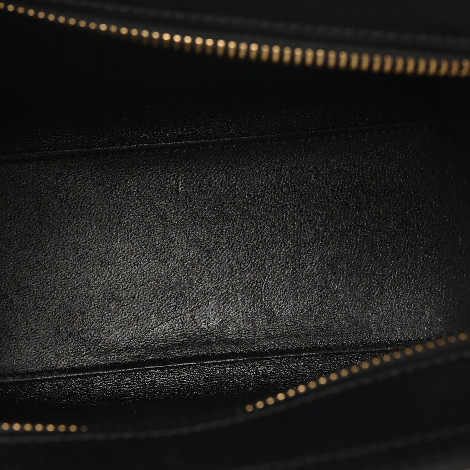 Celine Drummed Calfskin Nubuck Nano Tri-Color Luggage Stone Blue Black 5 of 10
