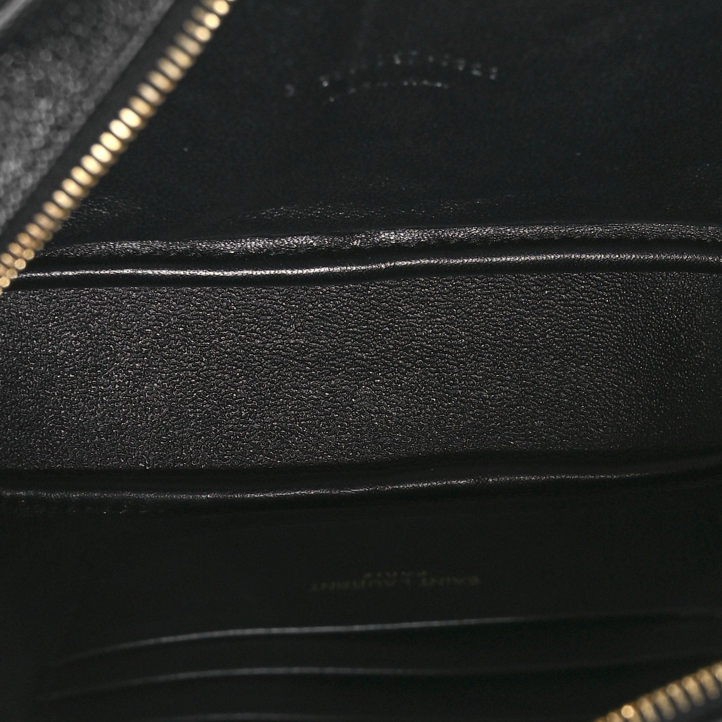 Grain De Poudre Matelasse Monogram Mini Lou Camera Bag Black