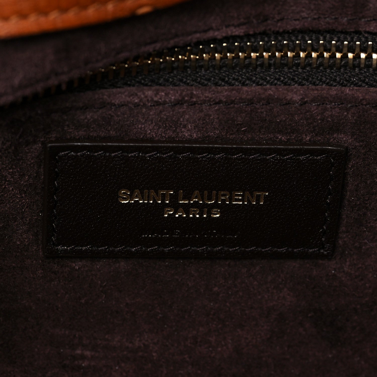 Saint Laurent Ostrich Patchwork Monogram Medium Jamie Tan 6 of 7