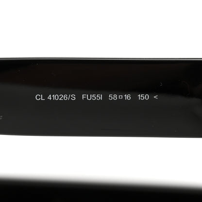 Celine Shadow Sunglasses CL 41026/S Black Havana 5 of 6