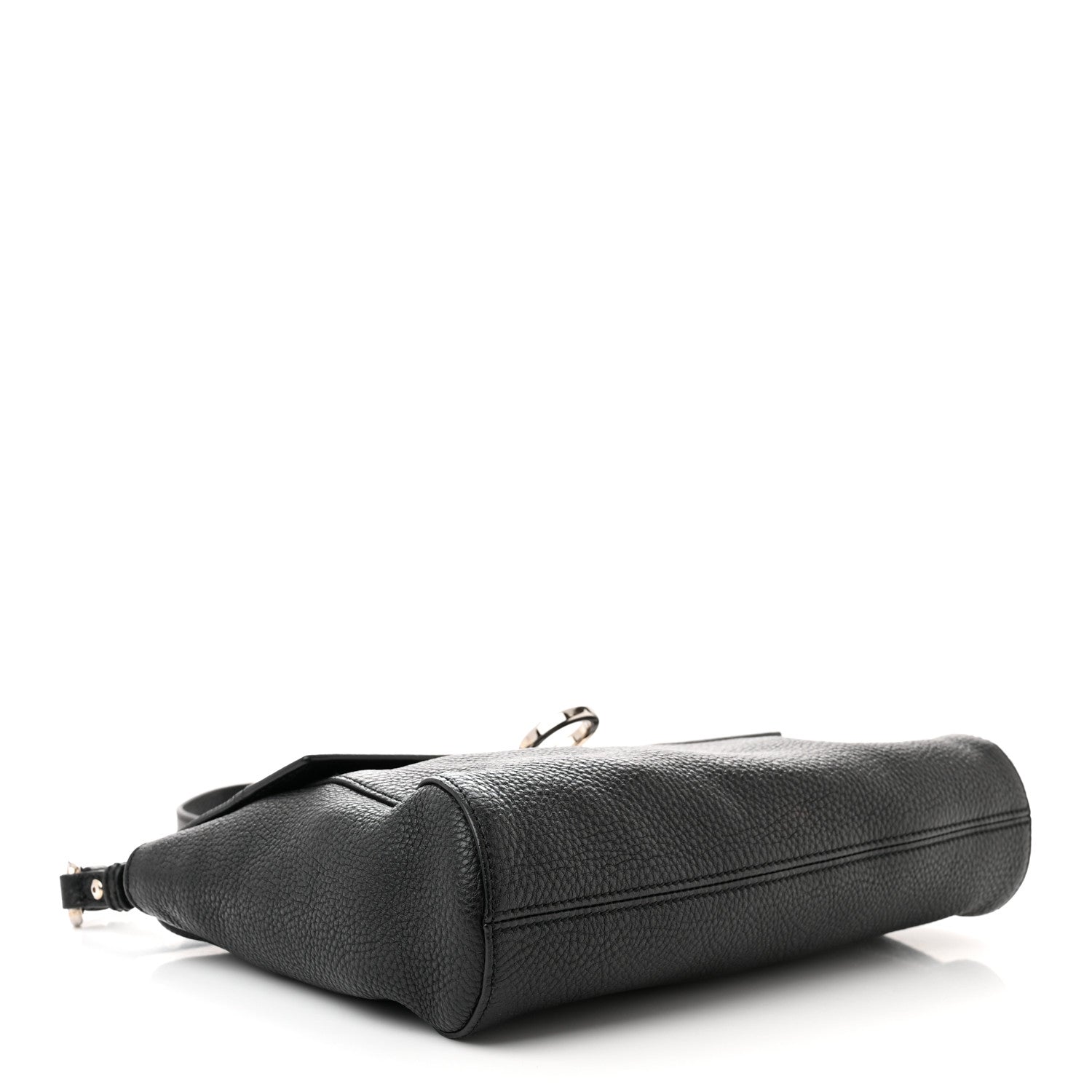 Salvatore Ferragamo Calfskin Abbey Crossbody Black 4 of 12