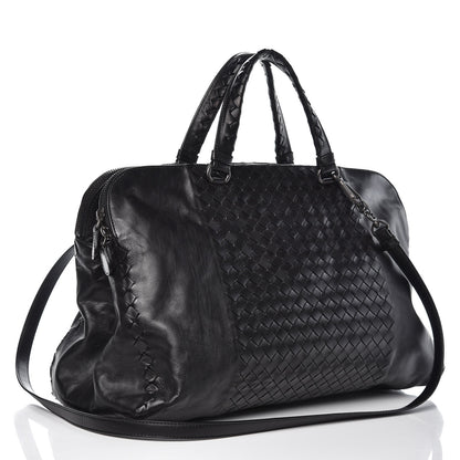 Bottega Veneta Calfskin Intrecciato Large Leggero Tote Black 3 of 11