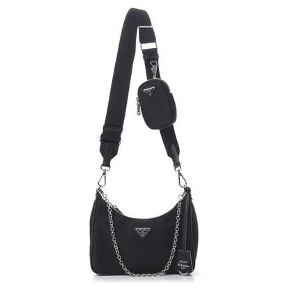 Prada Nylon Re-Edition 2005 Shoulder Bag Black 1 of 11
