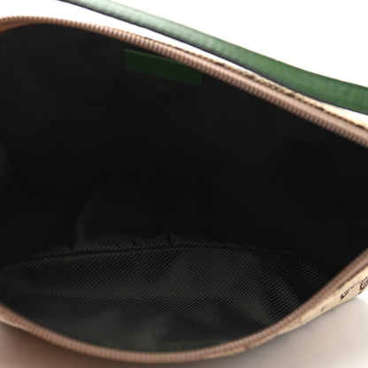 Gucci Monogram Boat Pochette Green 5 of 11