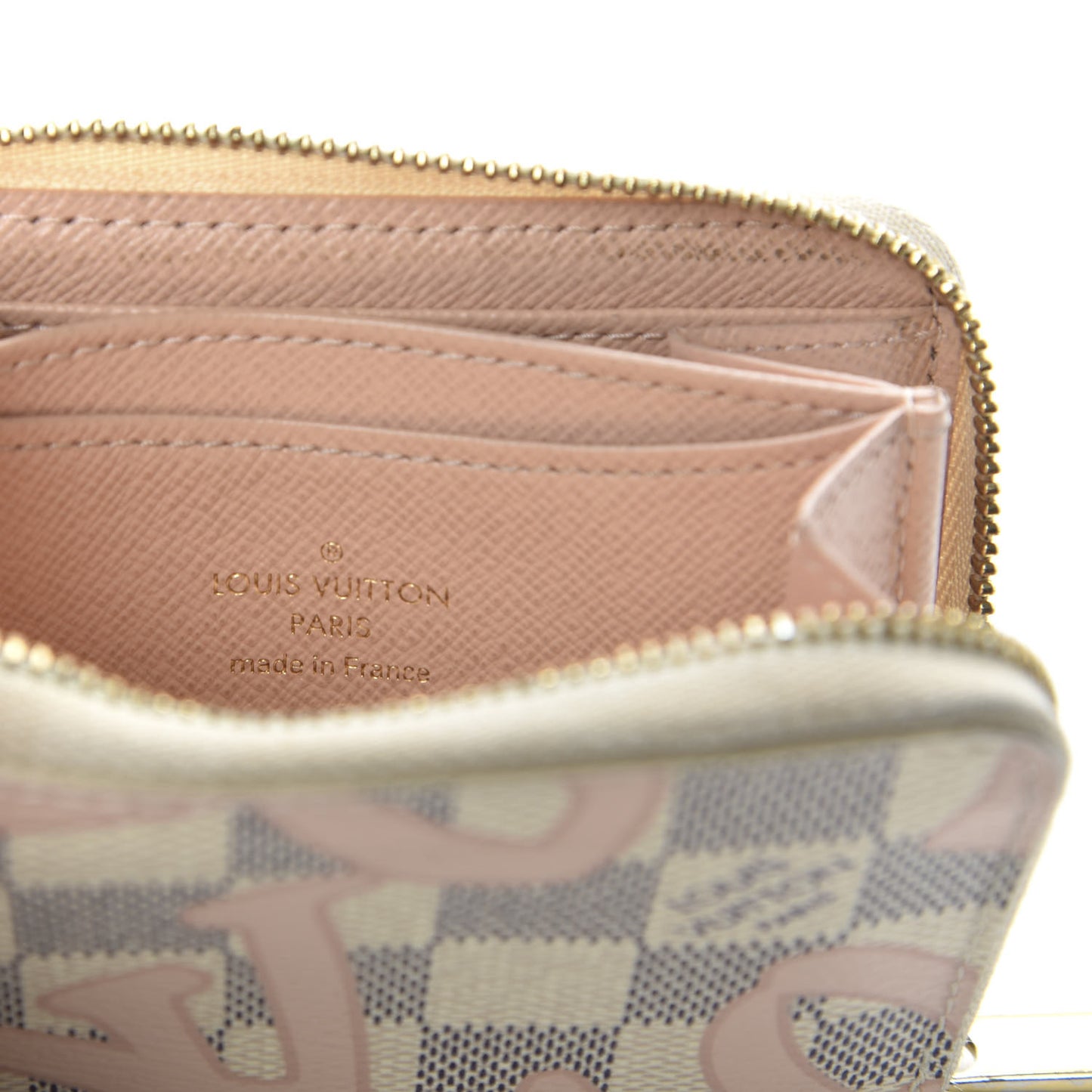 Damier Azur Tahitienne Zippy Coin Purse