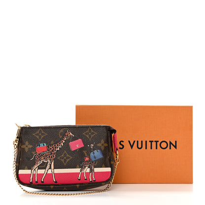Louis Vuitton Monogram 2017 Christmas Animation Mini Pochette Accessories 8 of 8
