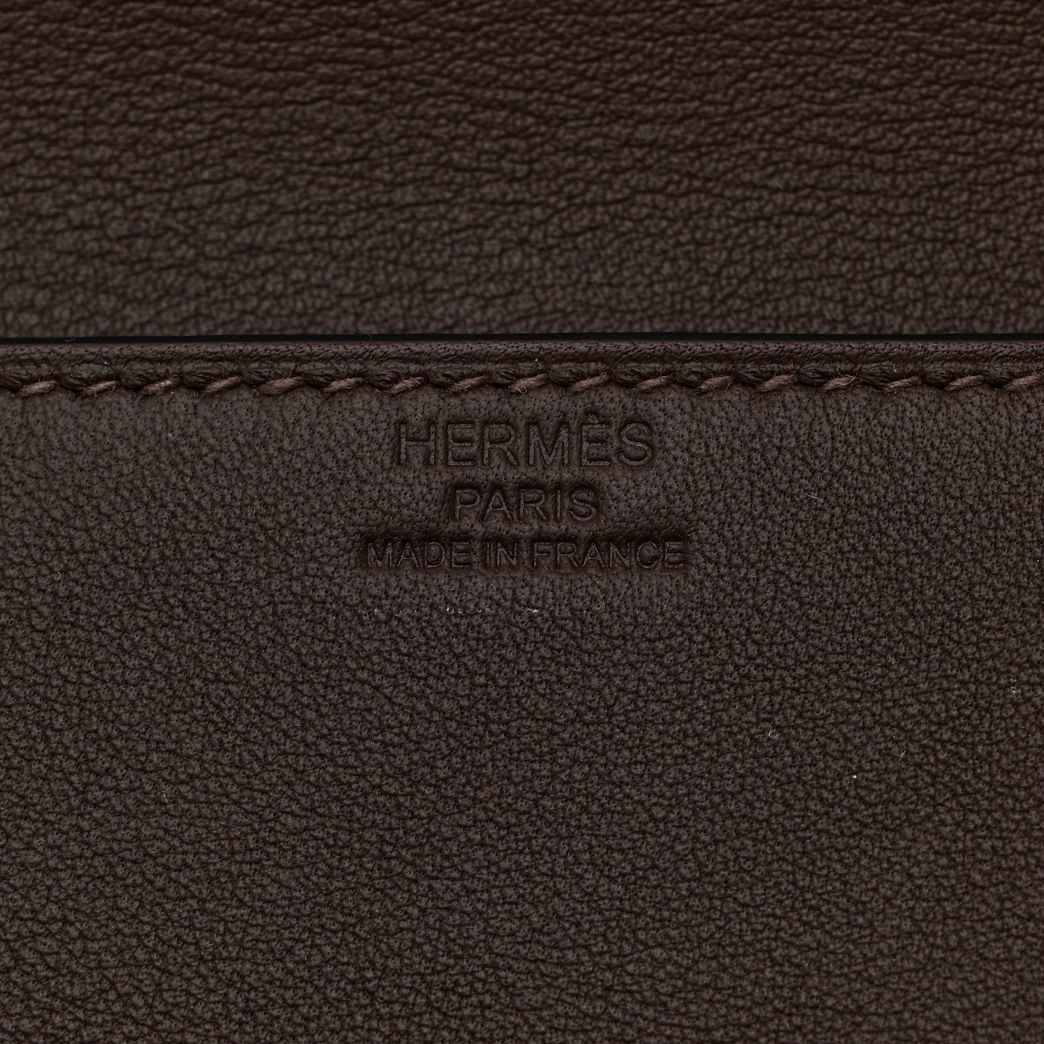 Hermes Swift Shadow Clutch 29 Moka 6 of 10