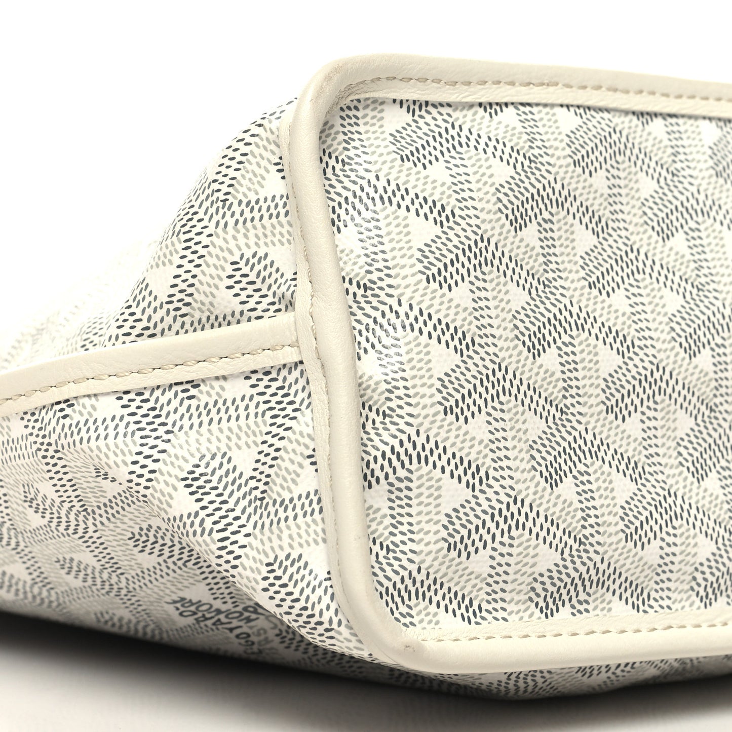 Goyardine Reversible Mini Anjou White