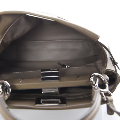 Fendi Nappa Mini Peekaboo Iconic Satchel Tortora 6 of 14