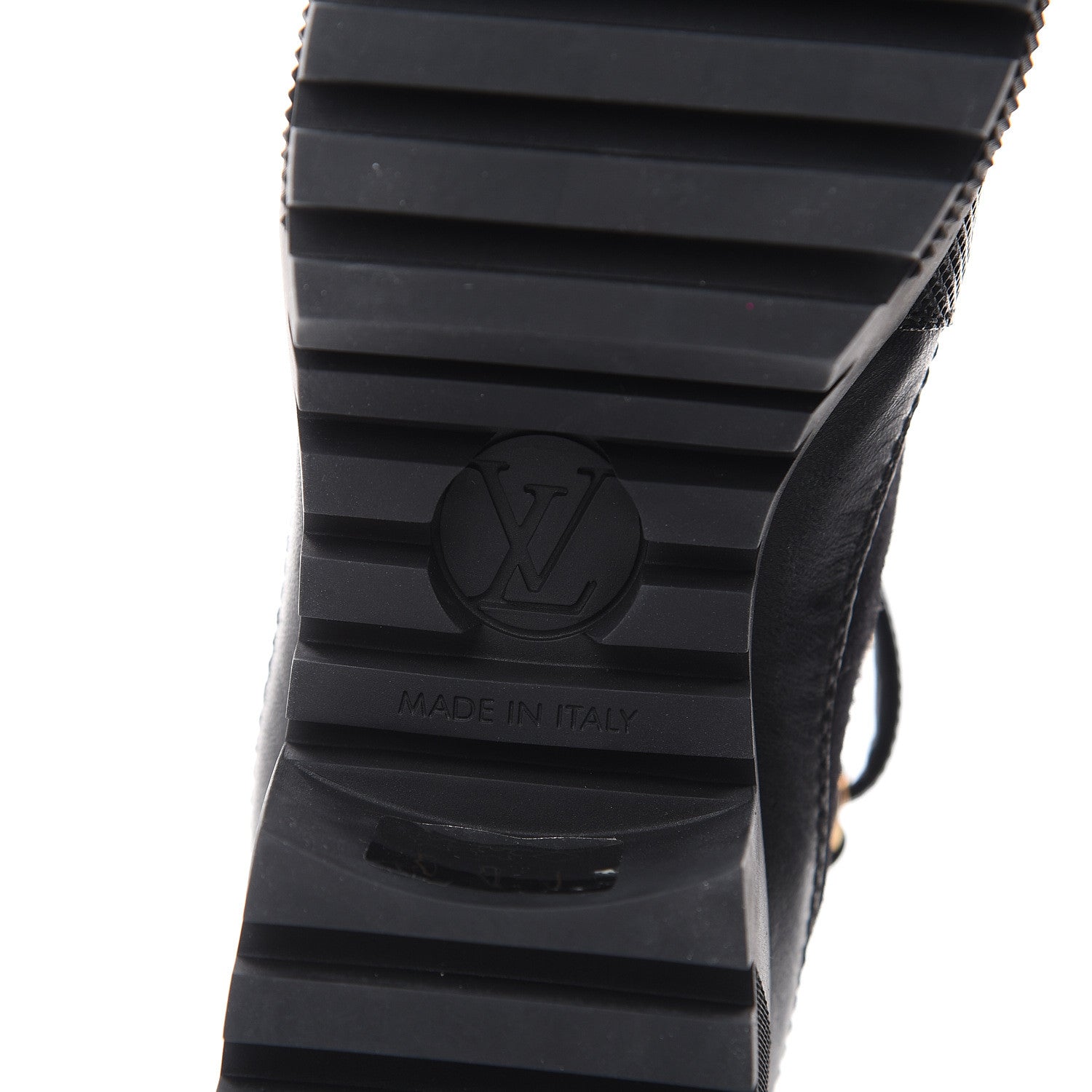 Louis Vuitton Suede Calfskin Laureate Platform Desert Boots 36.5 Black 7 of 7