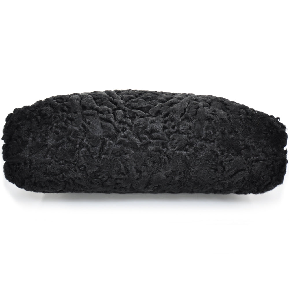Chanel Persian Lamb Fur Shoulder Bag Black 4 of 12