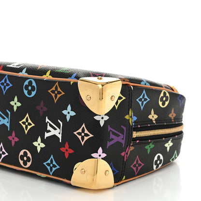 Louis Vuitton Monogram Multicolor Trouville Black 9 of 10