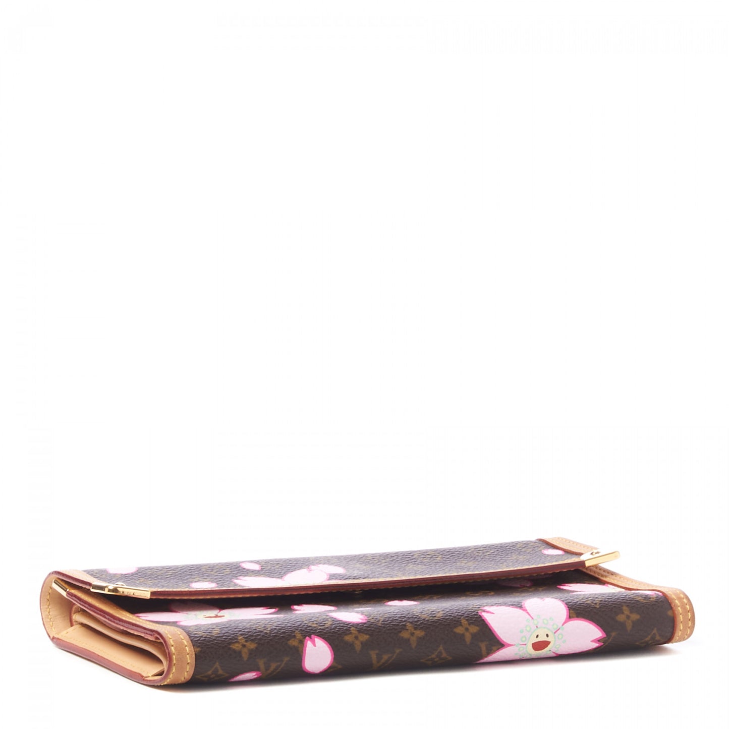 Monogram Cherry Blossom Porte Tresor International Wallet Brown