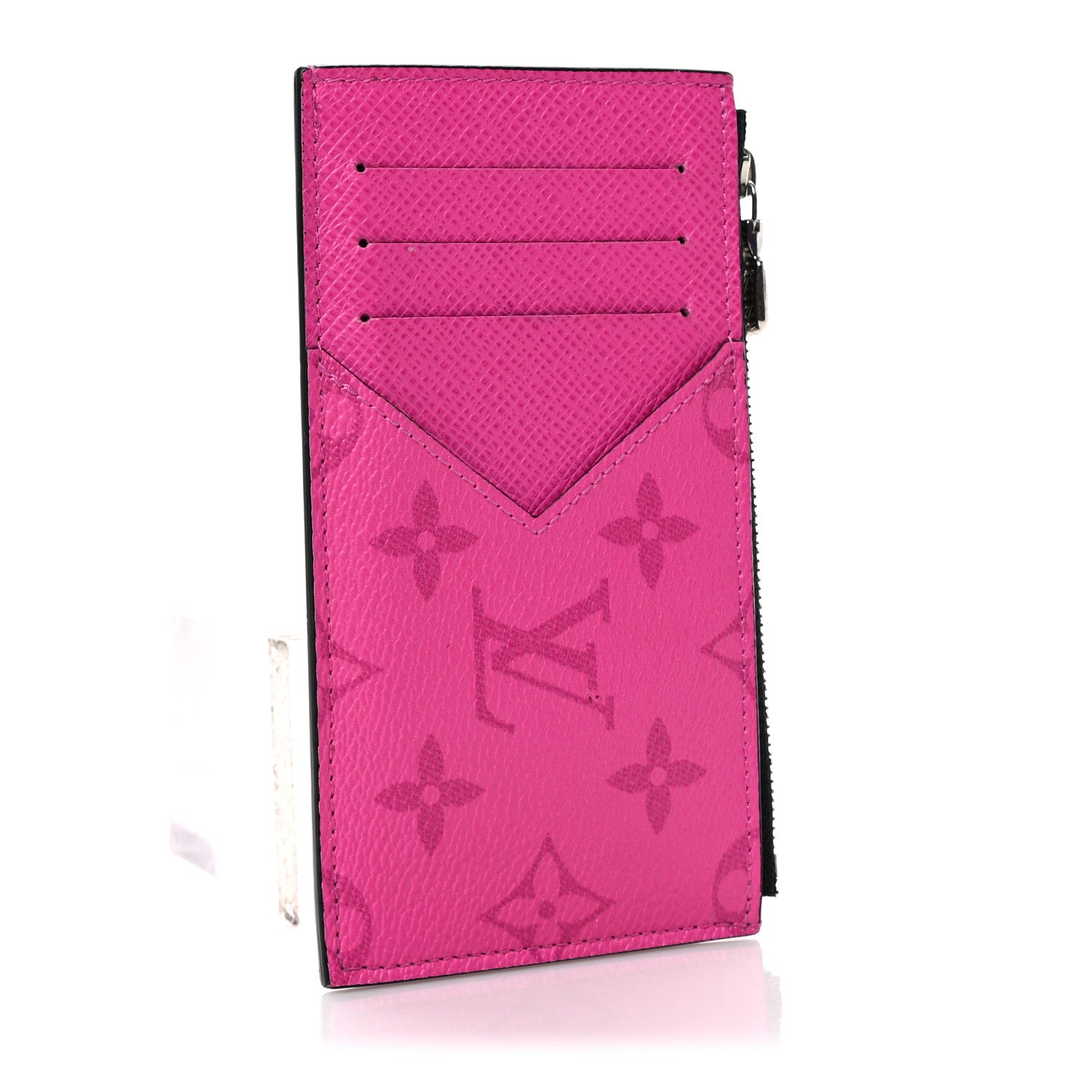 Louis Vuitton Taigarama Coin Card Holder Fuchsia 3 of 6
