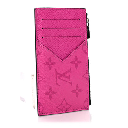 Louis Vuitton Taigarama Coin Card Holder Fuchsia 3 of 6