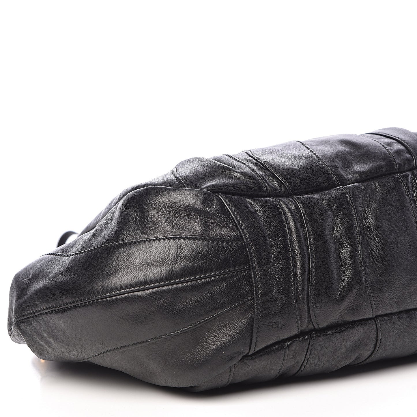 Nappa Stripes Hobo Black
