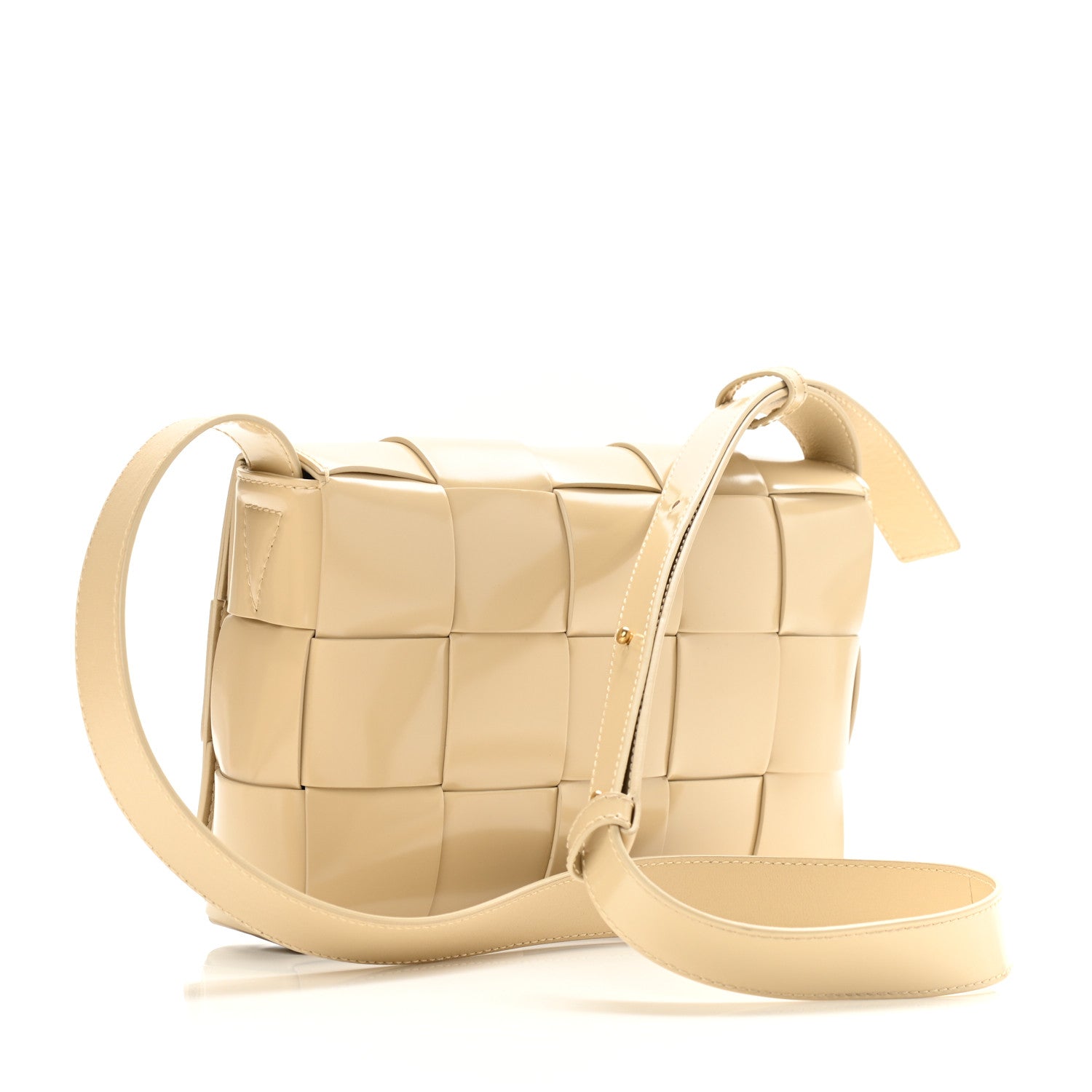Bottega Veneta Brushed Calfskin Intrecciato Cassette Bag Porridge 3 of 9