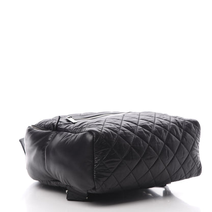Chanel Nylon Quilted Coco Cocoon Backpack Black 3 of 9